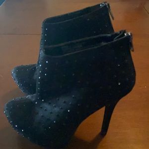 Just Fab Rhinestone Boots